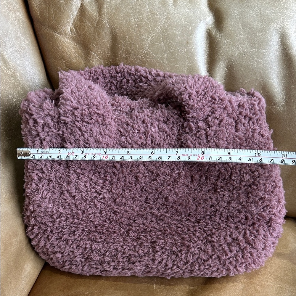 Plush Purple Women's Bag - Picture 4 of 5